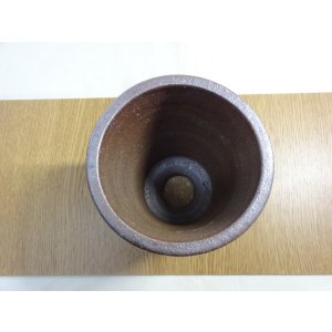 画像4: 伝市鉢 のぼり窯シャジン鉢4号(23)