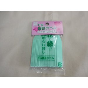 画像1: FGラベル/50枚入/6cm/ミント