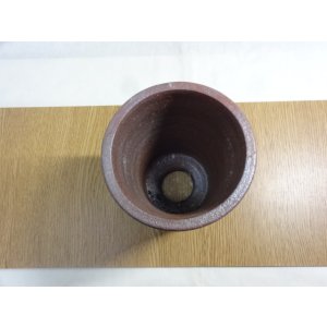 画像4: 伝市鉢 のぼり窯シャジン鉢4号(19)