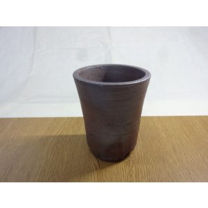 画像2: 伝市鉢 のぼり窯シャジン鉢4号(21)