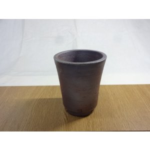 画像1: 伝市鉢 のぼり窯シャジン鉢4号(21)