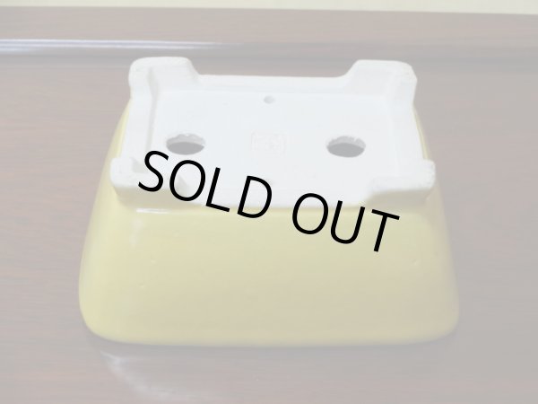 画像3: 3号 長角撫角足付・黄(柴勝) (3)