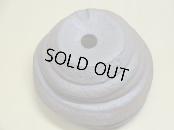 画像3: 松下凡才 焼〆手捻り鉢 5号 (3)