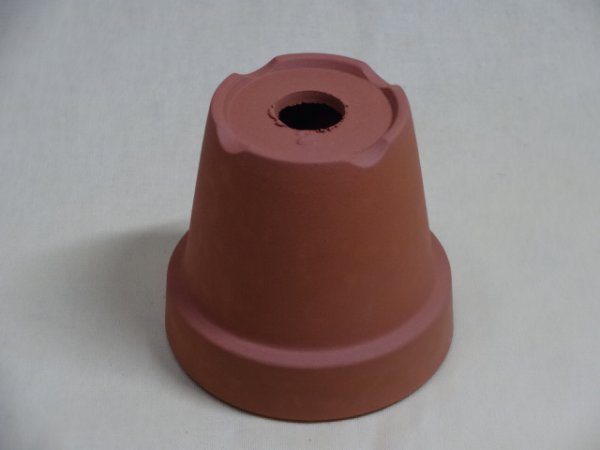 画像2: 朱温鉢/深/2号 (2)