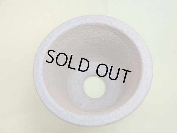 画像2: 伝市鉢 モミ入り シャジン鉢 5号 (2)