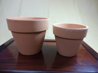 山野草鉢/蘭鉢の販売通販（素焼き鉢/深/7号） 株式会社 原田園芸（原田