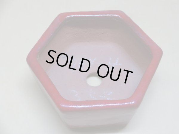 画像2: 3.5号/六角切立足付/セレン赤/燿山 (2)