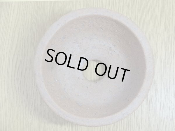 画像2: 伝市鉢 中深鉢 モミ入り 5号 (2)