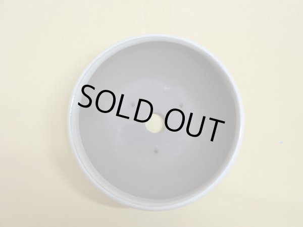 画像2: クリーム鉄鉢/4号 (2)