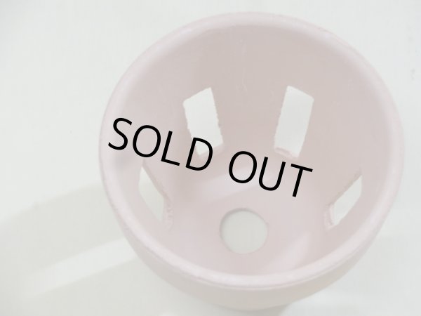 画像2: 胴抜き素焼き鉢 3号 (2)