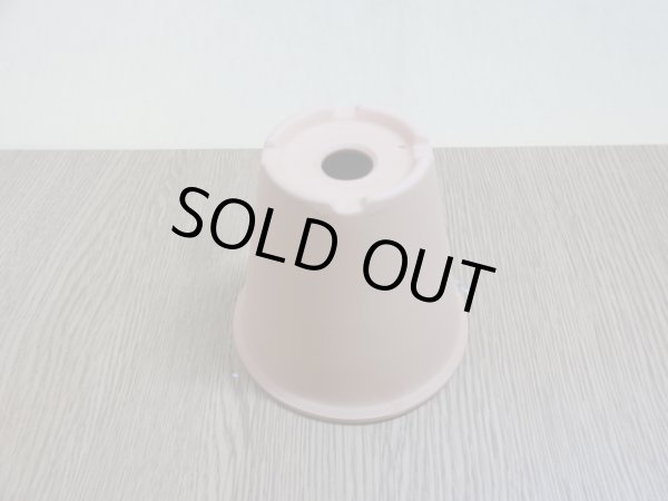 画像3: 反型素焼き鉢 3号 (3)