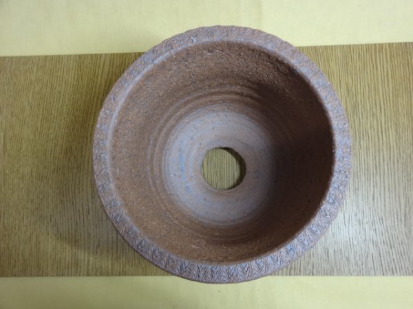 画像2: 伝市鉢 上木鉢 5号 (2)