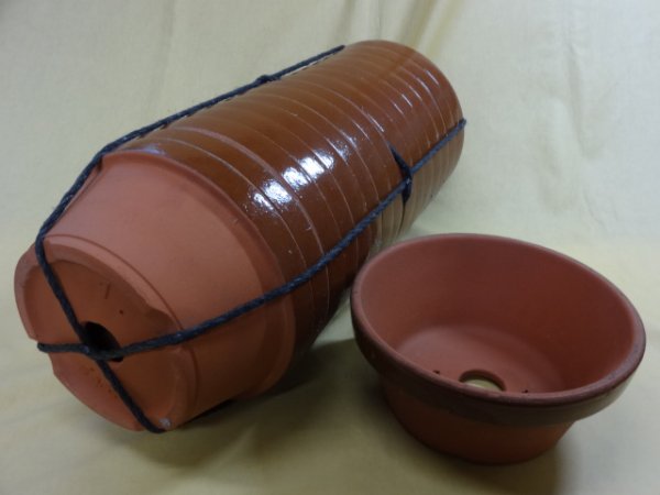 画像1: 園芸鉢(浅/7号/15入) (1)