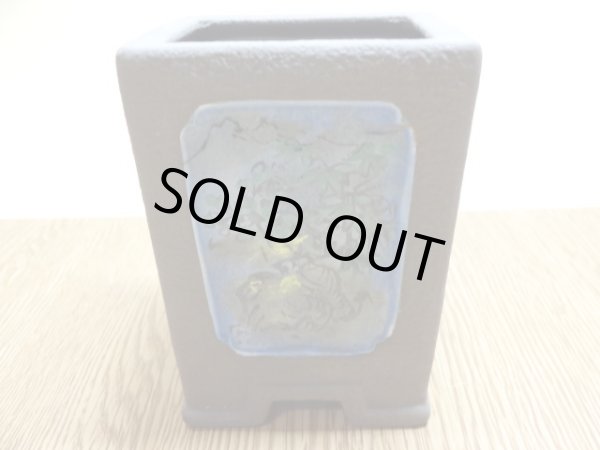 画像3: 2.5号/角ラン鉢/陶翠(4) (3)