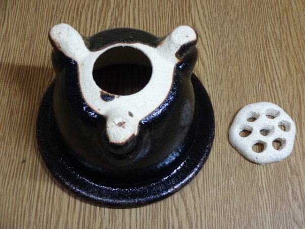 画像3: 楽風富貴蘭鉢 3.5号(鉢底サナ付き) (3)