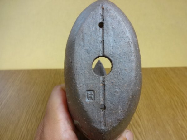 画像4: 三ヶ月鉢/5号/焼〆 (4)