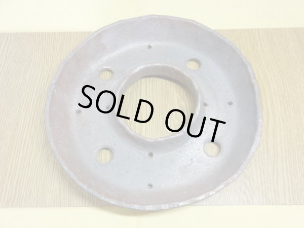 画像2: リング鉢/7号/焼〆 (2)