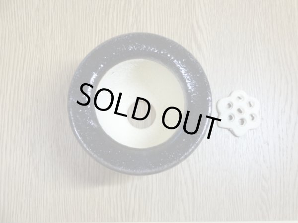 画像2: 楽風観音竹鉢 3号(鉢底サナ付き) (2)