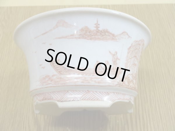 画像4: 3.5号 赤絵外縁丸(美功・勝山合作) (4)