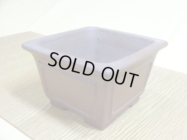 画像3: 3.5号正角額入・朱泥(柴勝) (3)