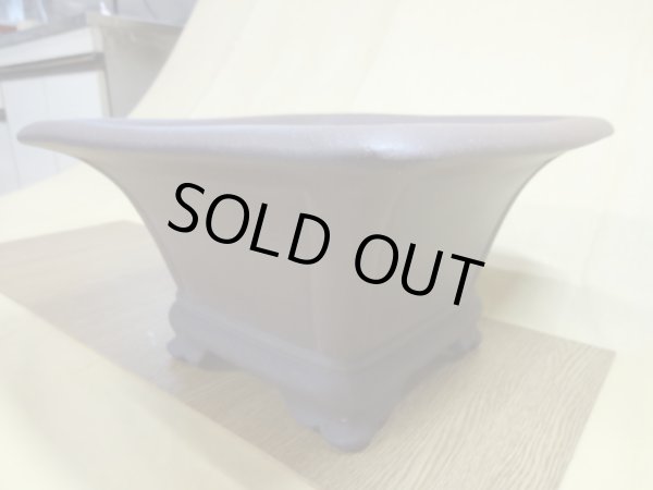 画像3: 9号 正角額入反雲足(山秋) (3)