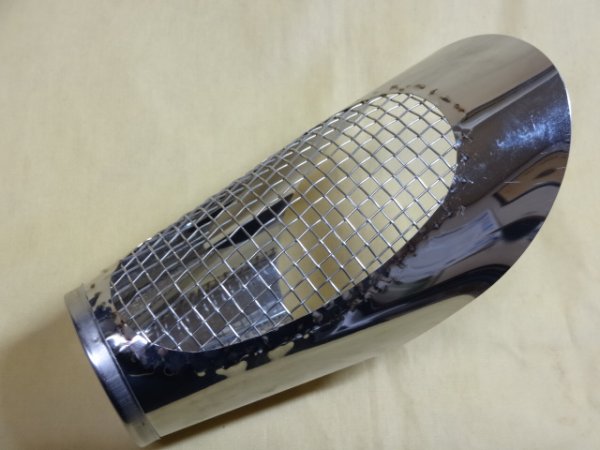 画像2: ステン土入れ アミ付 大(5ミリ目) (2)