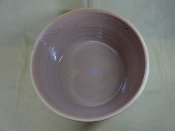 画像2: 10号 ラフポットメダカ鉢(ゴマ) (2)