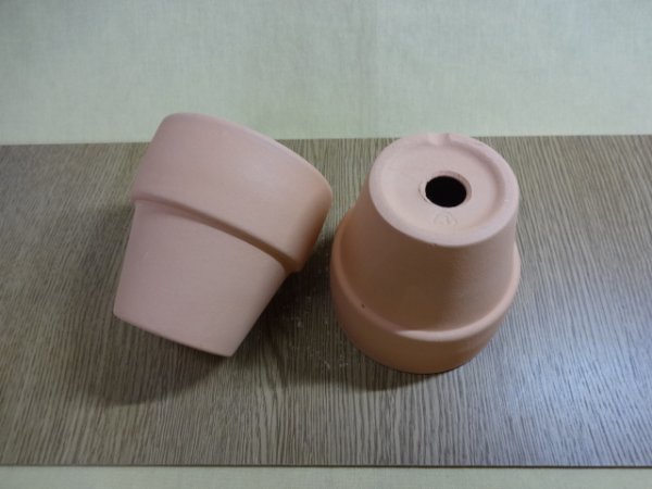 画像4: ライフ素焼き鉢 3号 (4)