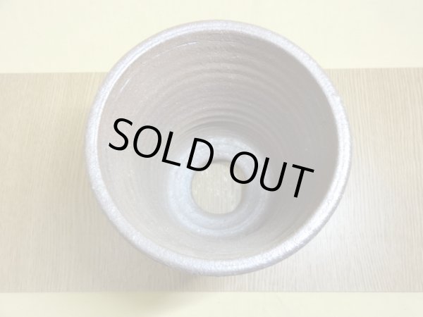 画像4: 伝市鉢 のぼり窯 シャジン鉢4.5号(4) (4)