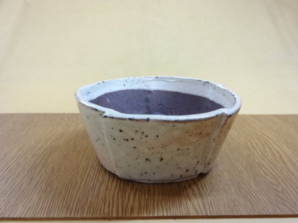 画像2: 5枚合せ鉢/4.5号/粉引 (2)