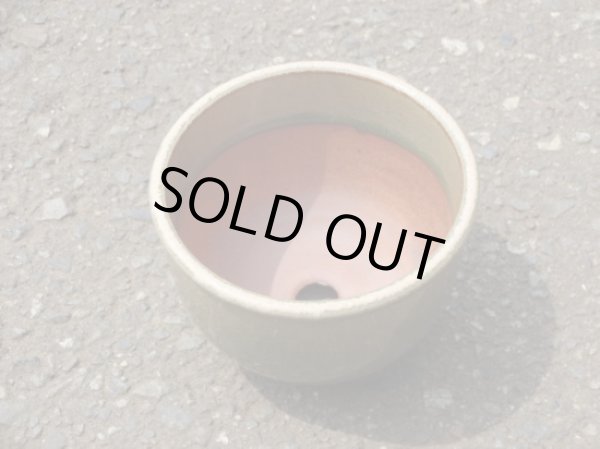 画像4: 伝市鉢 コウロ型天然土灰釉3.5号(3) (4)