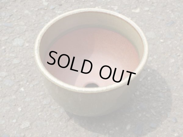 画像4: 伝市鉢 コウロ型天然土灰釉3.5号(2) (4)