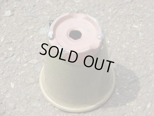 画像5: 伝市鉢 型ラン鉢天然土灰釉3号(8) (5)