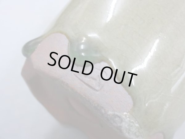 画像6: 伝市鉢 型ラン鉢天然土灰釉3号(1) (6)