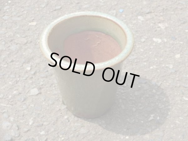 画像4: 伝市鉢 型ラン鉢天然土灰釉3号(6) (4)