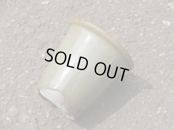 画像3: 伝市鉢 型ラン鉢天然土灰釉3号(6) (3)