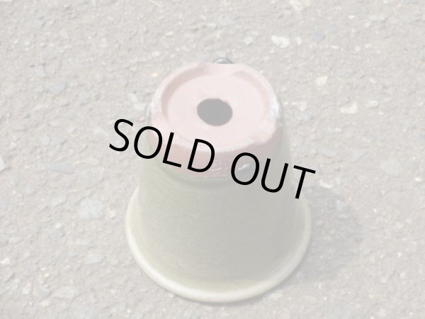 画像5: 伝市鉢 型ラン鉢天然土灰釉3号(4) (5)