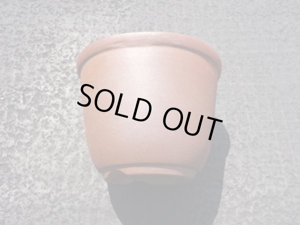 画像2: 伝市鉢 のぼり窯丸型4号(1) (2)