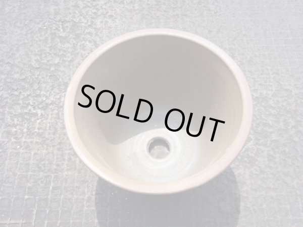 画像4: 伝市鉢 のぼり窯丸型5号(4) (4)