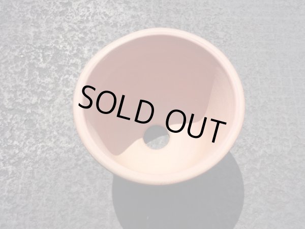 画像4: 伝市鉢 のぼり窯丸型4号(1) (4)