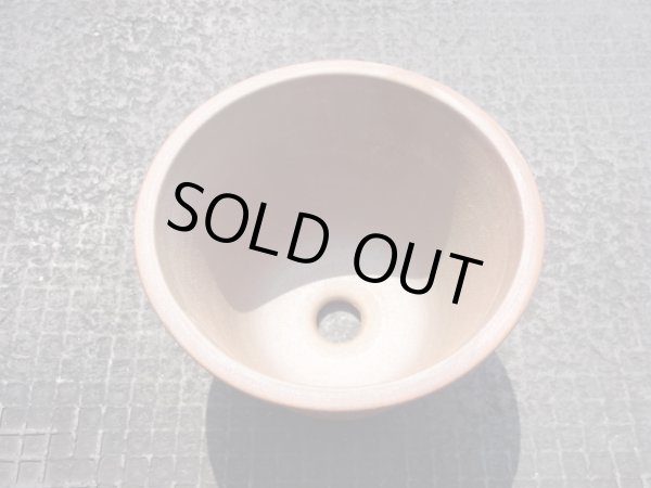 画像4: 伝市鉢 のぼり窯丸型5号(2) (4)