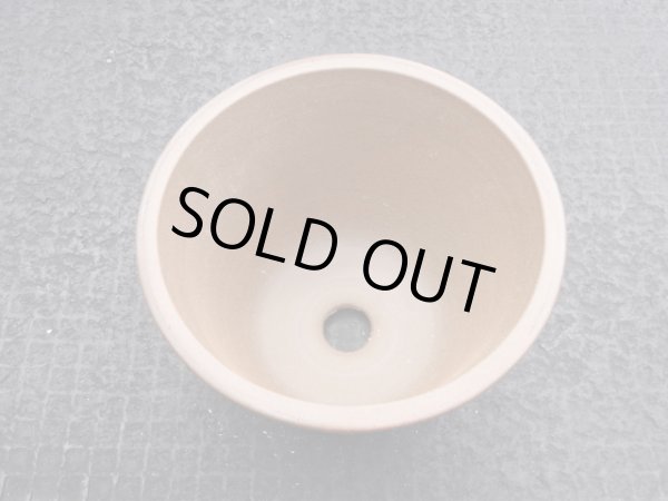 画像4: 伝市鉢 のぼり窯丸型5号(3) (4)