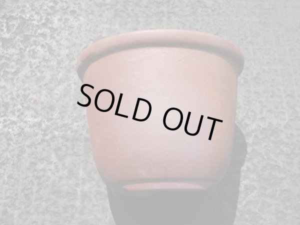 画像2: 伝市鉢 のぼり窯丸型4号(3) (2)