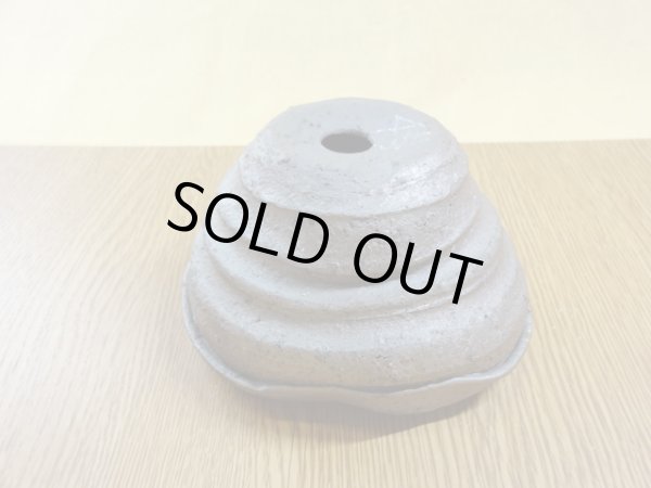 画像4: 松下凡才 焼〆手捻り鉢 4号(c) (4)