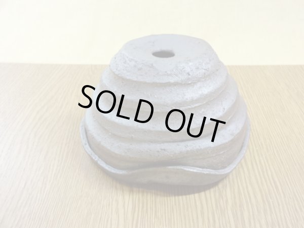 画像4: 松下凡才 焼〆手捻り鉢 4号(e) (4)