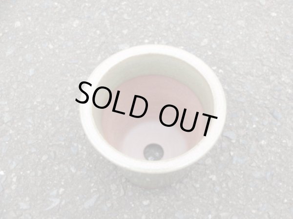 画像4: 伝市鉢 型ラン鉢天然土灰釉3.5号(1) (4)