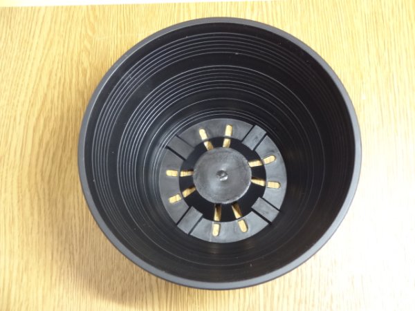 画像3: セラアート平鉢15号(黒) (3)