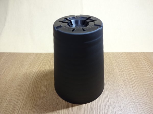 画像4: セラアート長鉢4.5寸(黒) (4)