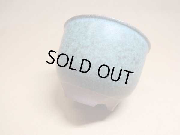 画像2: 伝市鉢 コウロ型青銅マット3.5号(2) (2)