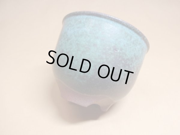 画像2: 伝市鉢 コウロ型青銅マット3.5号(5) (2)